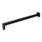 Alfi Brand Black Matte 20" Square Wall Shower Arm ABSA20S-BM - alternate 1